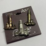 NWT Set Of 3 Costume Brooch Tack Lapel Pins Photo 4