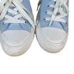 Converse  Baby Blue Lace Up Casual Chucks Women Sz 6 Photo 5