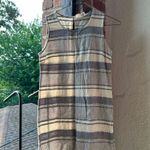 Linen Dress Gray Size 2 Photo 2