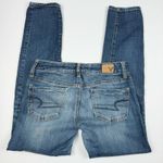 American Eagle  Jegging Super Stretch Jeans Women's Size 0 Short Medium Wash Photo 2