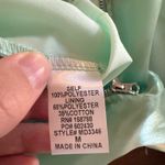 Anthropologie Mable NWOT Elegant Green Tulip Dress with Back Zipper Photo 4