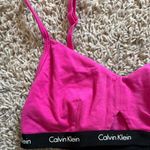 Calvin Klein Pink Sports Bra Bralette Size Small Photo 2