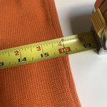 Rafaella Sweater Womens Small Orange Cotton Knit Cowl Neck Pullover 3/4 Sleeves Photo 9