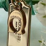 Coach  Gold Hangtag and C Charm Chain Necklace Photo 5
