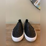 Kate Spade Keds Black Glitter slip on shoes Size 9.5 Photo 9
