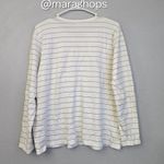 LAKE Pima Long Sleeve Weekend Pajama Shirt White Size XL Photo 4