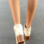 Story Nude Chunky Heel Ankle Bootie Photo 1