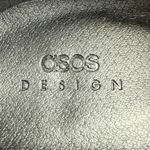 Asos Rani Women's Black Leather Zip Chain Chunky Platform Block Heels Boots Sz 8 Photo 6