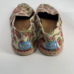Toms Women's Watermelon Print Canvas Slip On Espadrille Flats Shoes Size 6 Photo 2