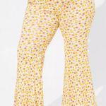Torrid 4 Festi Collection Plus Size Super Soft Slub Flare Floral Leg Pants 4x 26 Photo 0