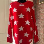 Boohoo NWT Oversized Star Knitted Thick Sweater M/L Photo 4
