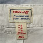 Gap Factory Khakis Boyfriend Low Waist White Photo 8