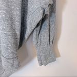 Free People Free People We The Free Grey Wide Neck Shirt Size XS Photo 5