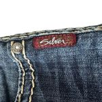 Silver Jeans Women's McKenzie Capri Jeans Sz W29 Distressed Stretch Low Rise Y2K Photo 12