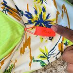 Maaji  Tropical Bikini Bottoms Size Medium Photo 2