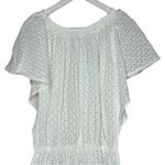 Melissa Odabash Michelle Off The Shoulder Embroidered Mini Dress White Photo 9