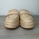 Zodiac Gizelle Chunky Platform Espadrille Mule Flats size 8 Tan Photo 4