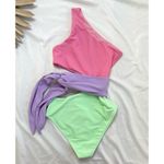 Beach Riot pastel Carlie one piece swimsuit Photo 4