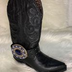 Handmade Removable Women’s Boot Bands/Cuffs Blue Photo 2