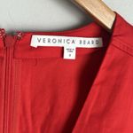 Veronica Beard Sada Dress In Red 6 Photo 7