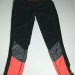 Tangerine  Leggings Womens Size Medium Black Orange Athletic Activewear Photo 0