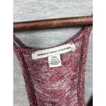 American Eagle  Outfitters Dress M Marled Red Racerback Tank Dress Photo 1