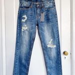Denim Colab  • #3A10 Byron Boyfriend jeans loose fit straight distressed faded Photo 1