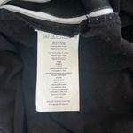 Michael Kors Black Short Sleeve T-Shirt Dress w Tuxedo Stripe, EXCELLENT, Size L Photo 5