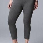 Vera Wang NWT-Simply  Live-In High Rise Legging-Plus Size 2X-Dark Heather Gray G3 Photo 0