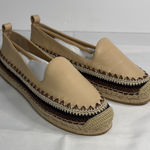 Chico's  Tan Espadrille Flats with Jute Sole Photo 0