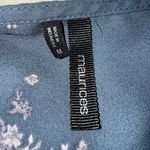 Maurice's Floral Tank Top - Blue and White Photo 3