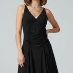 Body Central Vintage Black Sleeveless Asymmetrical Hem Dress Photo 0
