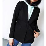 Wildfang empower belted blazer black small Photo 1
