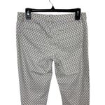 Brooks Brothers  Straight Leg Pants 4 White Gray Workwear Check Print Photo 4