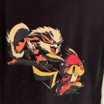 Pokémon Pokemon Junior Large Short Sleeve T Shirt Pikachu Arcanine Flash Phone Chase Tee Photo 1