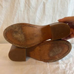 Rag and Bone Wyatt Perforated Suede Taupe Mid Heel Open Toe Sandal 36 Photo 5