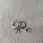 The Moon silver clasp earrings Photo 3