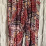 Mystree Patterned Flowy Pants Photo 5