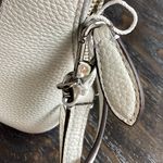 Tory Burch Off White Leather Mini Swing Satchel Photo 8