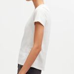 Madewell  Premium Standard The Shrunken Tee White Cotton Shirt Size XS Photo 2