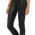 Alo Yoga Alo Airbrush Legging in Black Glossy Photo 4