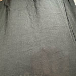 Pink Owl  made in USA Black‎ Chevron Detail hem Boho Top Womens size large Photo 3