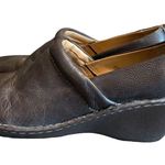 BROWNS Landing Patsy Womens Size 11 Brown Leather Slip On Mules Clogs Shoes Photo 5