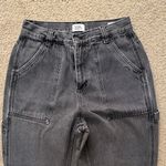 Simple Society Women's Gray Flare Jeans Photo 2