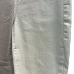 Pistola  White Raw Hem 5 Pocket Cropped Stretch Denim Jeans 29 Waist Photo 13