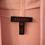 Escada Blush Pink Silk & Cashmere Blend Cardigan with Removable Broach Bow Photo 1
