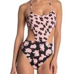 The Bikini Lab Feline Fine Cutout Swimsuit M Photo 0