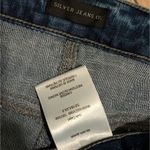 Silver Jeans  Plus 18 Suki Capri Curvy Fit Cropped Faded Wash‎ Denim Stretch Photo 2