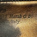 Coach  | US 9.5 B | HANAH Gold Lined Black Patent Leather Pump 3-inch Heel A3848 Photo 9