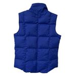 Lands' End , Women's Size Small Down Filled Vest Royal Blue Photo 4